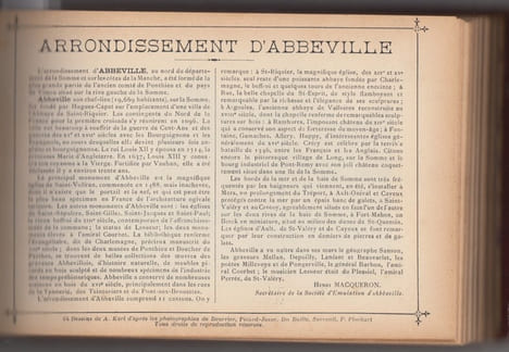 Fort ALBUM titré FRANCE - ALBUM Paniconographie de la France.- collection de vues pittoresques, illustration de la France par arrondissement : ...