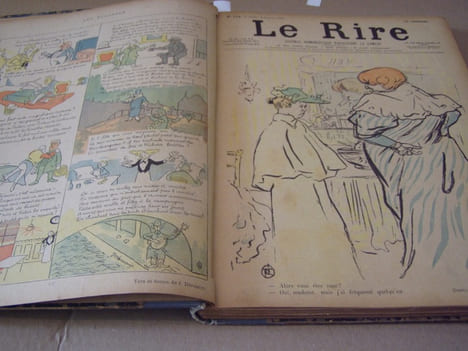 Le RIRE . Journal humoristique. Année 1897 du N° 113 (2 janvier 1897 ) au  N° 138 (26 juin 1897) - 25 numéros.. Le RIRE .Toulouse Lautrec , Forain , ...