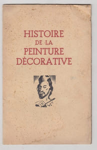 Histoire de la peinture décorative, plaquette publicitaire pour les couleurs Ceracolor des Etablissements J. M. Paillard, mises au point en 1957.