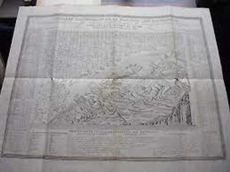 Tableau comparatif de la hauteur des montagnes, de la longueur du cours des fleuves et de l'&eacute;levation des principales ch&ucirc;tes de l'eau dans les cinq ...