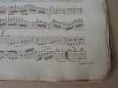 Trois quatuors pour flute,violons,alto et basse - partie violon - copie manuscrite. ELER André-Frédéric (1764-1821)