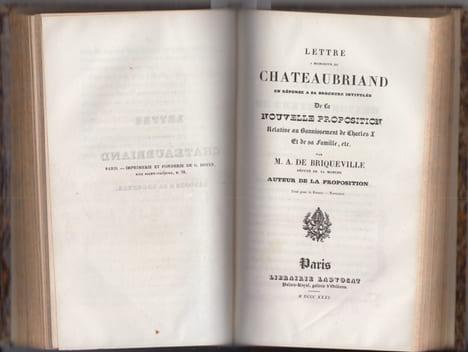 MELANGES : De la nouvelle proposition relative au bannissement de Charles X et de,sa famille. , ou suite de mon dérnier écrit : de la Réstauration et ...