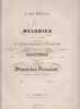 A ses éleves : Mélodies favorites tirées des opéras de Bellini,Donizetti et Mercadante arrangées pour hautbois- 1er et 2eme livre. Verroust, Stanislas ...