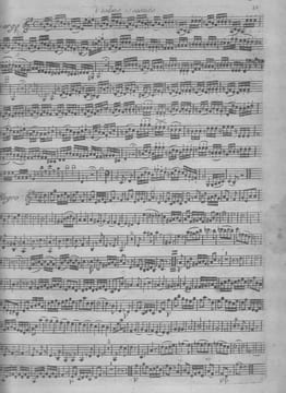 Six Quatuors a deux Violino Alto et Basse composés par G. Hayden. Oeuvre 17e.-. HAYDEN G. (HAYDN Joseph?)