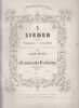 6 Lieder pour chant et piano, avec texte allemand et traduction française de L. Delâtre, musique de Mendelssohn-Bartholdy, op. 57 [Musique imprimée]. ...