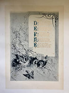 Les mois. Compositions de H. Giacomelli. Préface d'Alphonse Daudet.