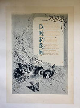 Les mois. Compositions de H. Giacomelli. Préface d'Alphonse Daudet.. Coppée (François),