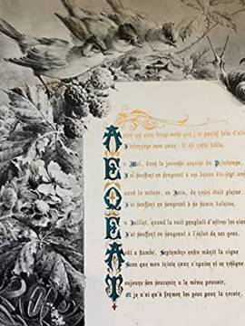 Les mois. Compositions de H. Giacomelli. Préface d'Alphonse Daudet.. Coppée (François),