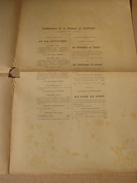 L'Image.Revue littéraire et artistique ornée de figures sur bois.- Edition originale de la collection complète de L'image, parue entre 1896 et 1897. ...
