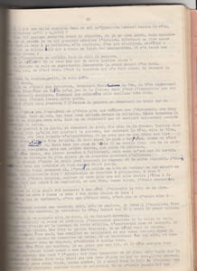 LE JOUR N'EST PAS PLUS PUR ; manuscrit inédit (roman)