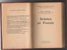 Science et poésie. Pius Servien