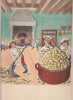 Le Roi et l'Oiseau La Bergère et le Ramoneur (1953) dessin d'animation - aquarelle originale ; les cuisiniers ; avec cachet les films Paul Grimault au ...