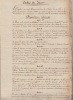 Ordre du jour mai 1824 - dispositions - manuscrit. JURIEN - le Contre Amiral commandant la station des Antilles