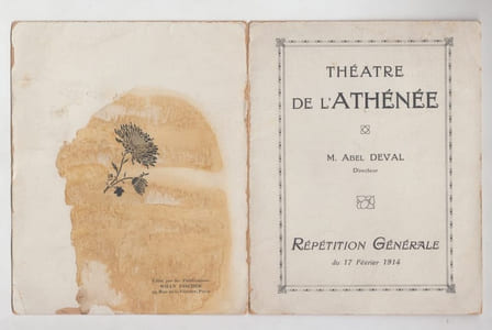 Je ne trompe pas mon mari: comédie en trois actes - Pièce de théâtre de Georges Feydeau- répétition générale théâtre de l'Athénée - distribution