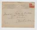 Lettre autographe signée à Charles de Richter,. Ernest La Jeunesse, [ Pseudonyme de Ernest Léon LAJEUNESSE-CAËN , Ecrivain , Caricaturiste 1874-1917 ] ...
