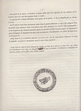 Notice sur La Sainte-Baume, accompagnee de vues et plans, et publiee par les soins de M. Chevalier, prefet du ... Var. CHEVALIER - Vte de Senonnes,- ...