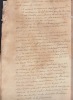 Observations sur la Marine 10 septembre 1799 - Manuscrit. Jean-Baptiste Raymond de Lacrosse (Contre-amiral) 