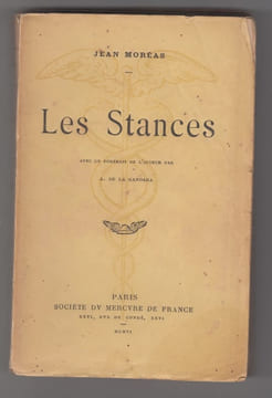 LES STANCES,. MOREAS,Jean LES STANCES,