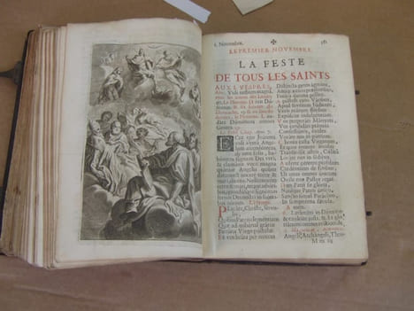 Bréviaire tiré du romain, accomodé à l'usage des religieuses Ursulines... rare livre illustré.. Louis Josse,Bréviaire - BREVARIUM :
