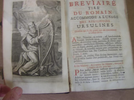 Bréviaire tiré du romain, accomodé à l'usage des religieuses Ursulines... rare livre illustré.. Louis Josse,Bréviaire - BREVARIUM :