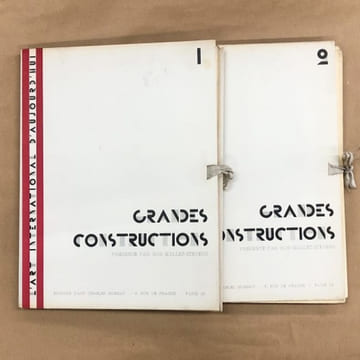 Grandes Constructions (présentées par Rob Mallet-Stevens)- L'ART INTERNATIONAL D'AUJOURD'HUI Volumes 1 & 2 : Grandes Constructions (présentées par Rob ...