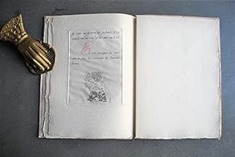 Le mariage des roses. Conte. Illustré de pointes sèches originales de Léon COURBOULEIX.. [COURBOULEIX (Léon)] - LACOMBE (Henri).-