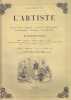 GONCOURT,Collectif,photo sommaire en ligne. Collectif,L'Artiste, Journal de la Littérature et des Beaux-Arts.1855