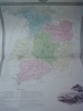 Carte du Département de l'ILLE et VILAINE avec vue de  Rennes dréssée par Donnet. Alexis Donnet DONNET ,FREMIN et LEVASSEUR ou DONNET and MONIN