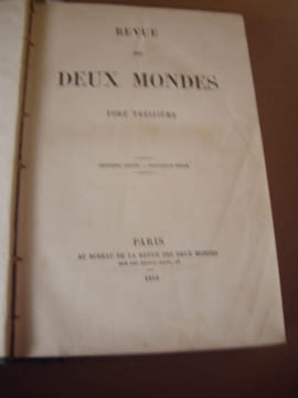 Le club des Hachichins - Théophile Gautier (p. 520-535).édition originale; etc- Revue des deux Mondes.XVIe année- tome 13 - janvier, Février, Mars ...