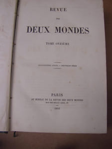 Revue des Deux Mondes 1845 xive année- tome 11- Juillet Août Septembre 1845