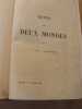 REVUE DES DEUX MONDES. TOME QUINZIEME. VINGT-DEUXIEME ANNE. NOUVELLE PERIODE. JUILLET-AOUT-SEPTEMBRE.1852.Tome 15 : juillet à septembre 1852. REVUE ...