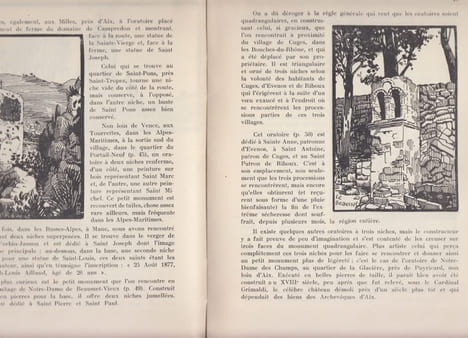 LES ORATOIRES DE PROVENCE,introd. de Joseph d'Arbaud ; ill. de Madeleine Pras Bellaclas ; couv. et hors-texte de Jaume Guiran. . IRIGOIN Pierre -