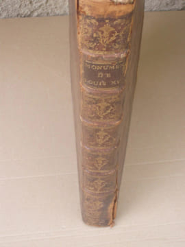 Monumens érigés en France à la gloire de Louis XV, Précédés d'un Tableau du progrès des Arts & des Sciences sous ce règne, ainsi que d'une description ...