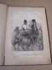 Les troupiers français, album de 27 lithographies originales tirées du Charivari. Charles Vernier (1813-1892)