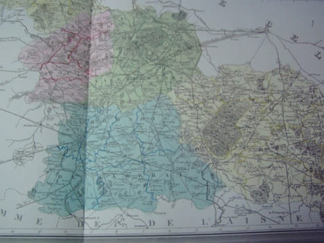 Carte du Département du NORD avec vue de Lille dréssée par Donnet. Alexis Donnet DONNET ,FREMIN et LEVASSEUR ou DONNET and MONIN
