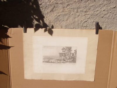 Veuë de l'Arc de Constantin a Rome. Silvestre F. Israël excudit - Eau-forte originale; tirage d'époque.