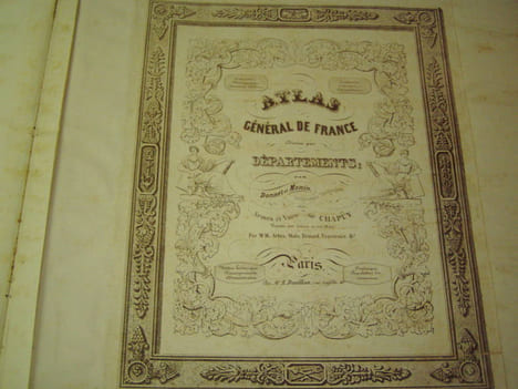 Carte du Département du MAINE et LOIRE avec vue de Angers dréssée par Donnet. Alexis Donnet DONNET ,FREMIN et LEVASSEUR ou DONNET and MONIN