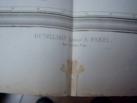 Carte du Département INDRE et LOIRE avec vue de Tours  dréssée par Donnet. Alexis Donnet DONNET ,FREMIN et LEVASSEUR ou DONNET and MONIN