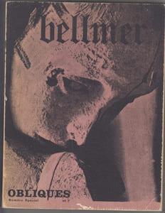 Bellmer - Obliques Numéro spécial - Textes de Jean BRUN, Yves BONNEFOY, Michel BUTOR, Paul ELUARD, Michel CAMUS...Très nombreux dessins et gravures de BELLMER, majoritairement en noir.