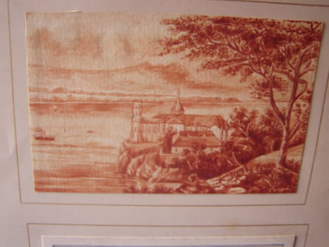 8 dessins aquarellés sur Aix-les-Bains. Aix-les-Bains