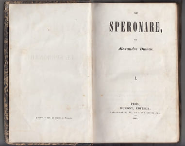 Le Speronare- tome 1 seul