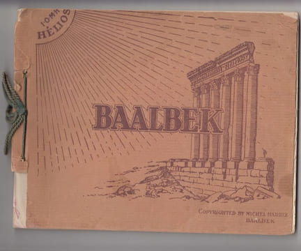 Baalbek. (album-souvenir).. Harriz, Michel: