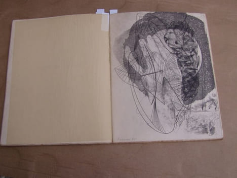 La Chasse du Faon rose, sur papier japon nacré + dédicace - livre de peintre illustré. Pierre Guéguen 1889-1965 (Auteur), Arpad Szenes (Illustrateur), ...