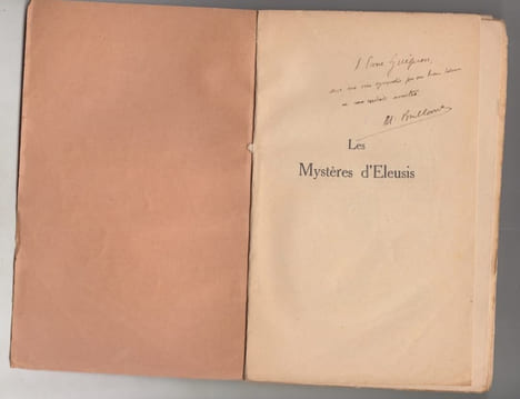 Les Mystères d'Eleusis La magnificence extérieure et le principe caché Les petits mystères d'Agra La partie secrète des mystères Les divinités ...