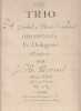 Six trio &agrave; violon, alto et violoncel concertants et dialogu&eacute;s, opera XXVII - par J.B. Breval ; grav&eacute;s par Richomme. J B Br&eacute;val