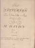 Six notturnos pour violon, alto et basse- Original engraved sheet music. . Haydn, Joseph (1732-1809)