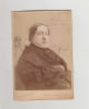 PHOTOGRAPHIE ORIGINALE : PORTRAIT DE ROSSINI. PETIT PIERRE PHOTOGRAPHE