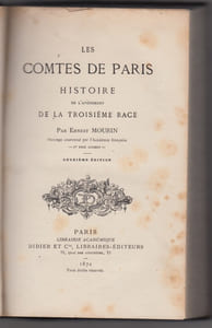 Les comtes de Paris. Histoire de l'avenement de la troisième race.