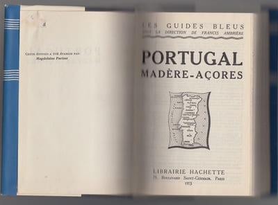Guides bleus: Portugal, Madère, Açores.