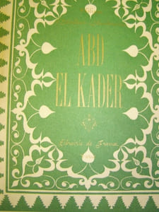 - Abd el Kader ,